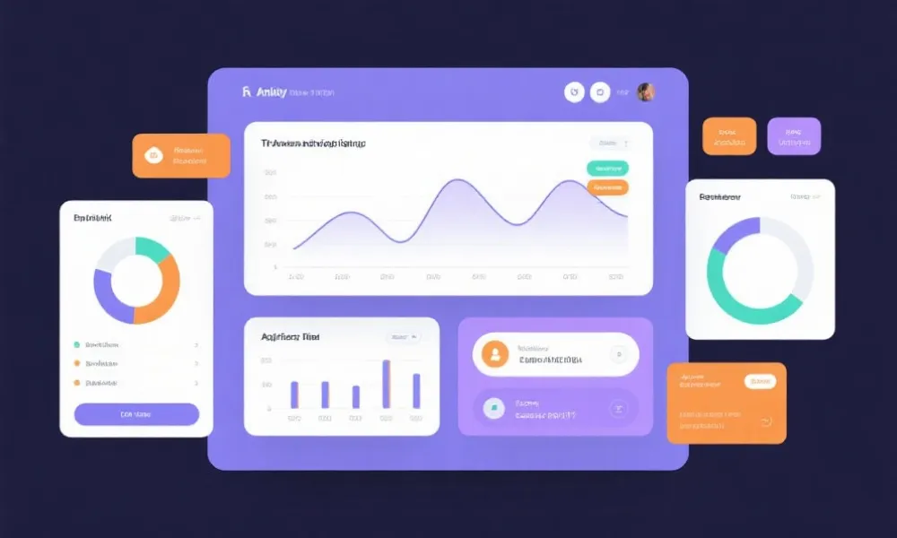 功能直达与数据概览示意图